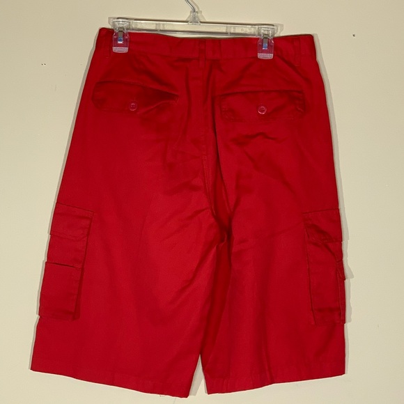 Urban Label Red Cargo Shorts - 32 - Picture 2 of 5